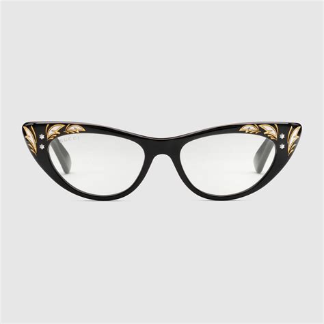 vintage gucci cat eye eyeglasses